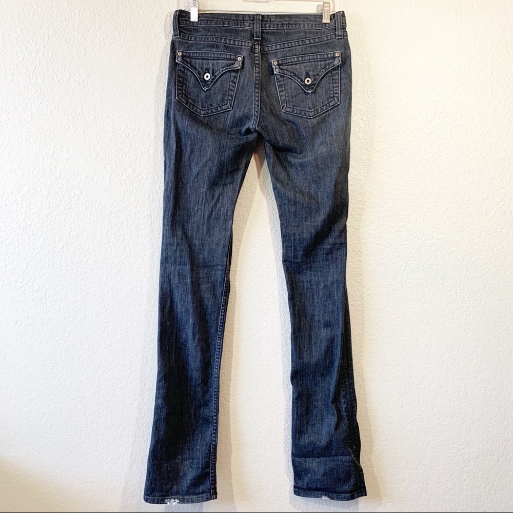 Hudson Jeans Skinny Flap Pocket Black Tall…